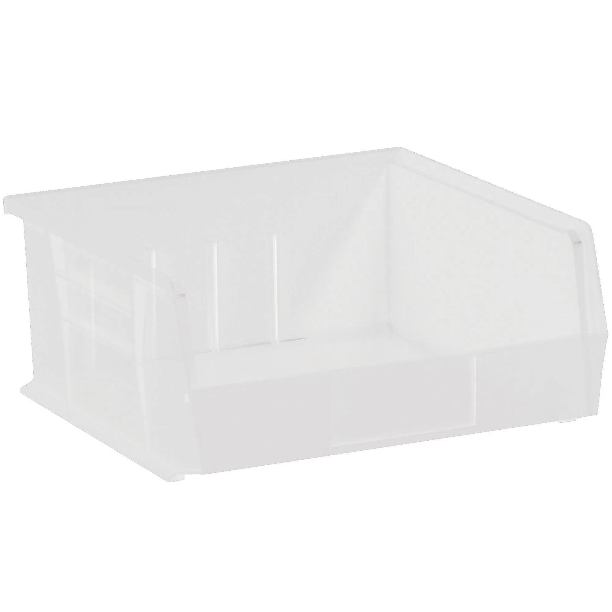 10 7/8 x 11 x 5" Clear Plastic Stack & Hang Bin Boxes