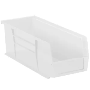 14 3/4 x 5 1/2 x 5" Clear Plastic Stack & Hang Bin Boxes