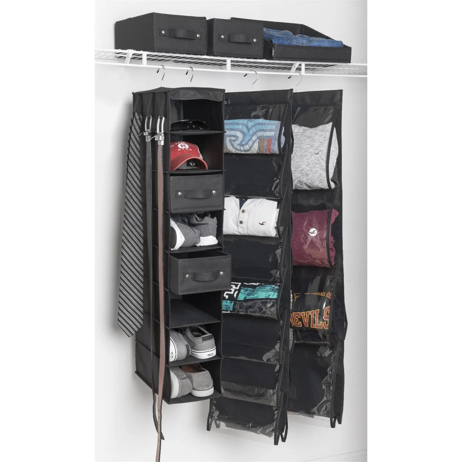 16-Pocket Cubby - Black