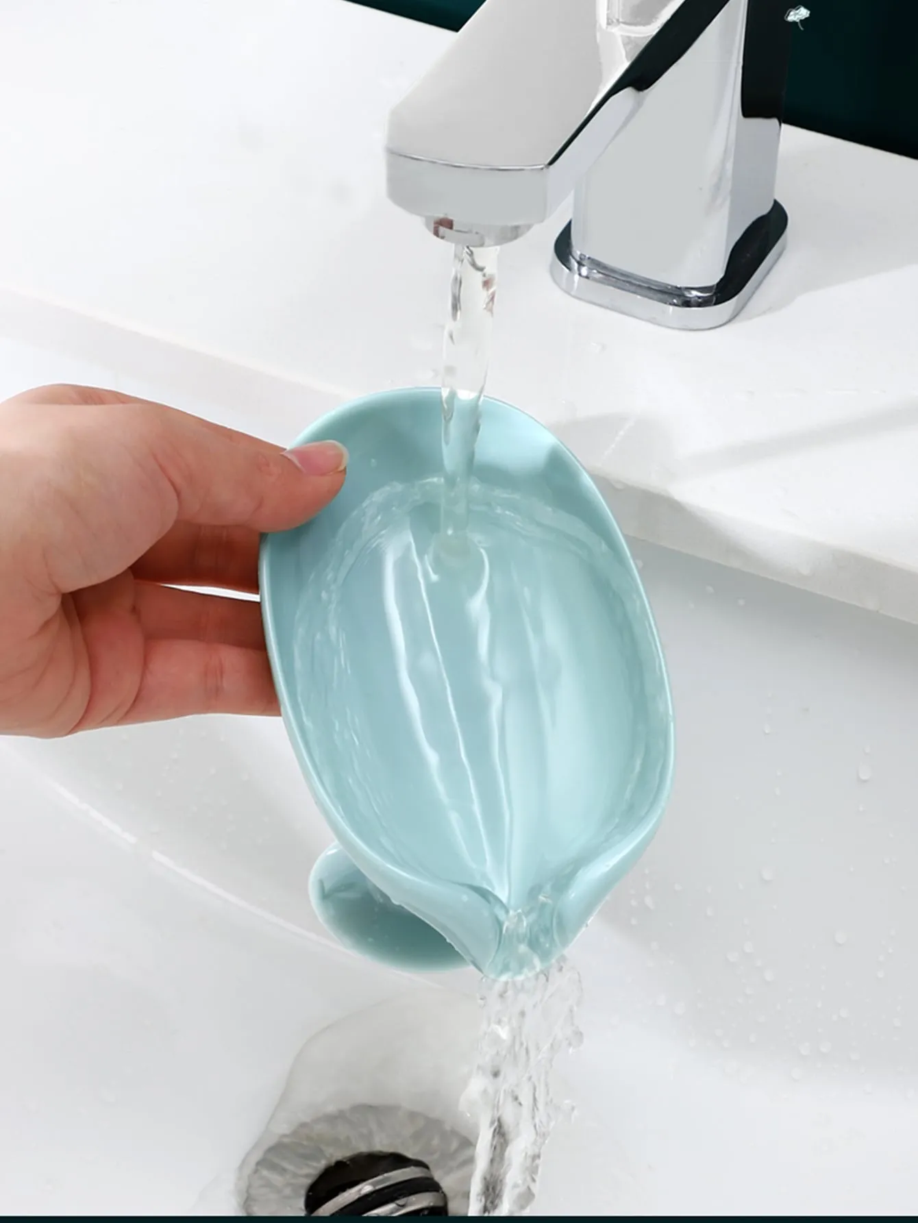 1pc Drain Soap Dish Holder