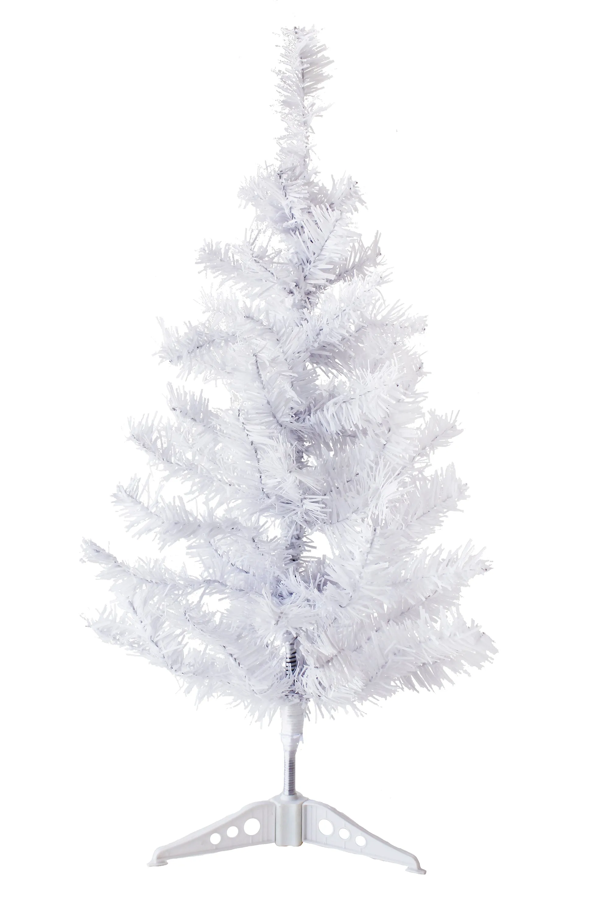 2' White Tabletop Tree with Stand