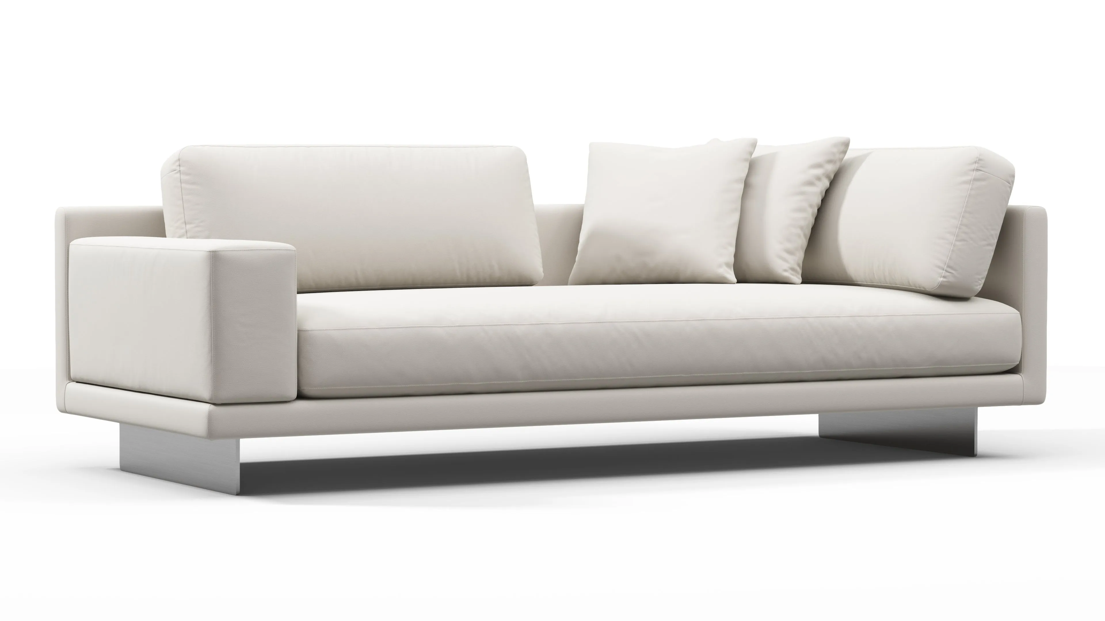 Alessio - Alessio Outdoor Module, Three Seater Sofa, Left Arm, Shell Performance Weave