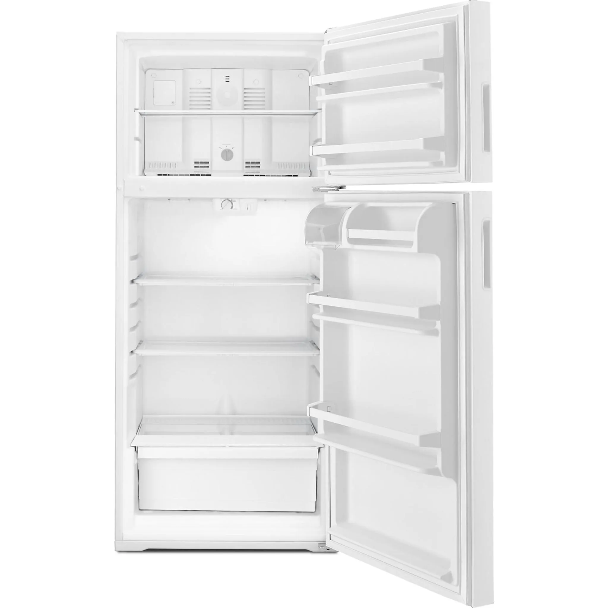 Amana 16 cu. ft. Top-Freezer Refrigerator with More Storage Capacity (ART316TFDW)