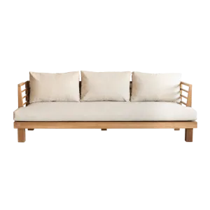 Amaya Three Seater Sofa | Sand