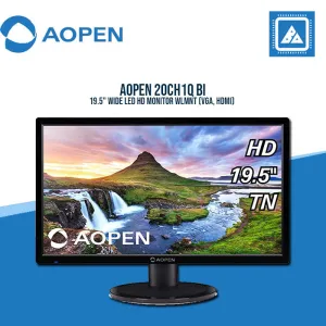 AOPEN 20CH1Q BI 19.5" WIDE LED HD MONITOR WLMNT (VGA, HDMI)