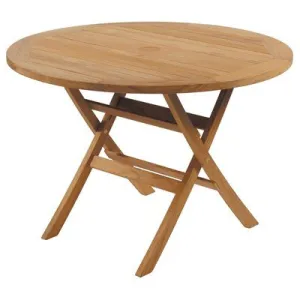 Ascot Teak Round Dining Table