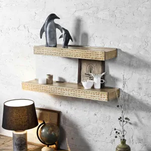 Ashton Camel Wall Shelf