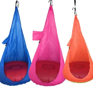 Sure! Heres an optimized title for your e-commerce product:

Cozy and Durable Butiline Kids Hanging Hammock Chair - Indoor/Outdoor Swing with Safety Features