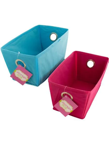 Cloth Covered Home Storage Box (Available in a pack of 6)