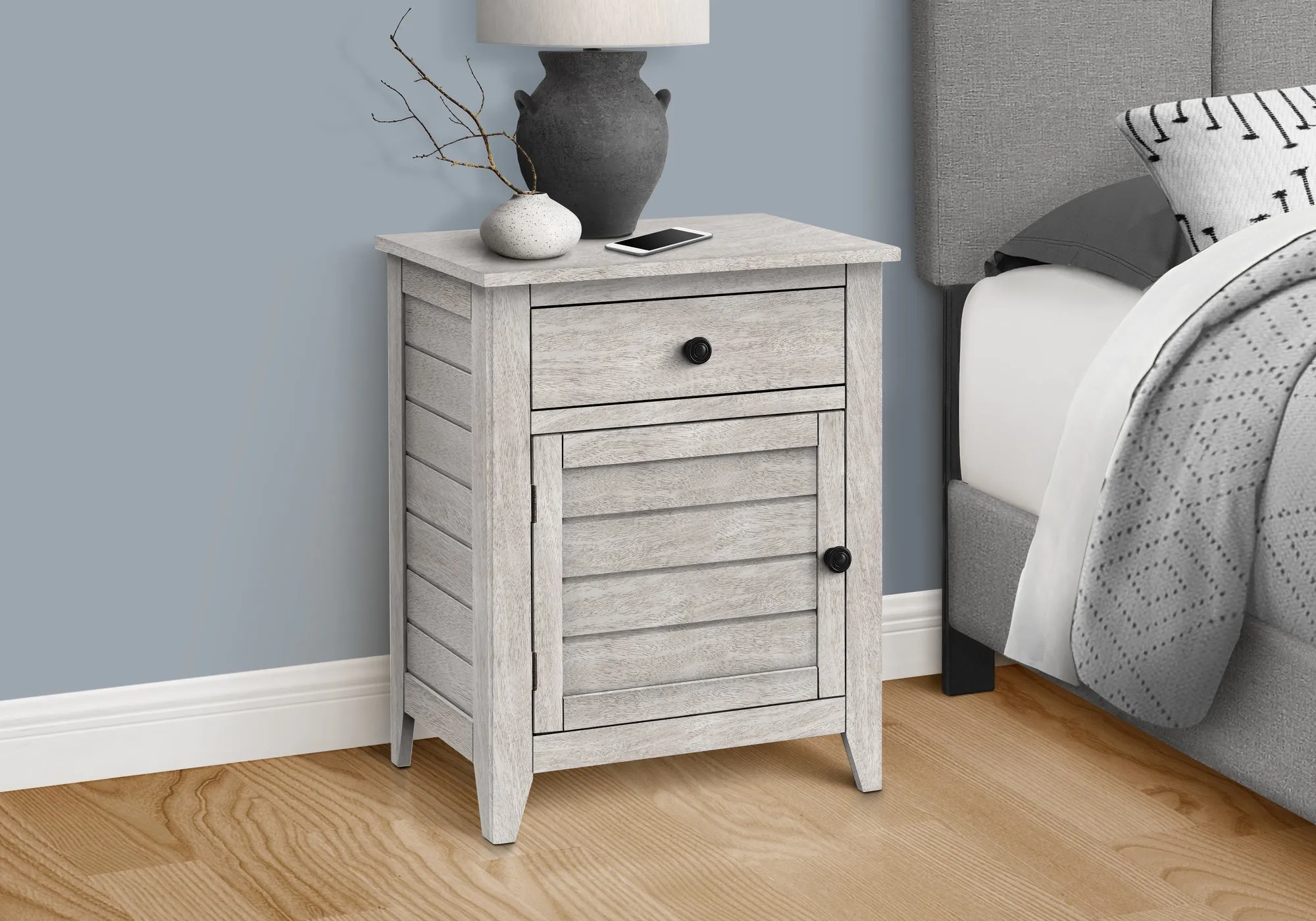 Coastal Grey Accent Table