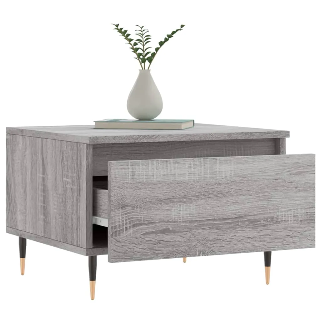 Coffee Tables 2 pcs Grey Sonoma 50x46x35 cm Engineered Wood