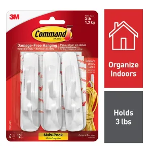 Command Medium Utility Hook Value Pack 17001-6ES