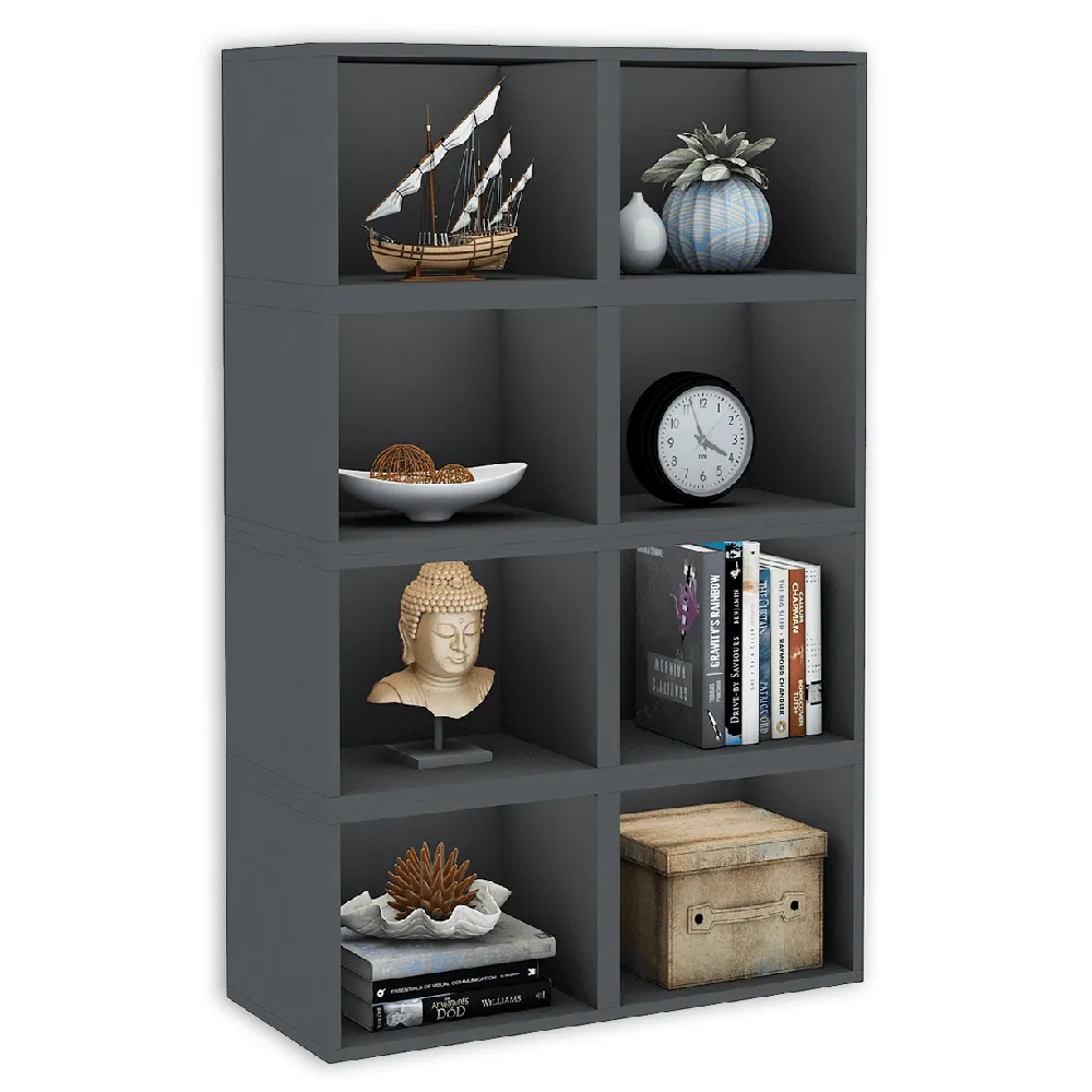 Cubox Storage Cube Shelves, 40 x 30 cm, Slate Grey (Set of 6)