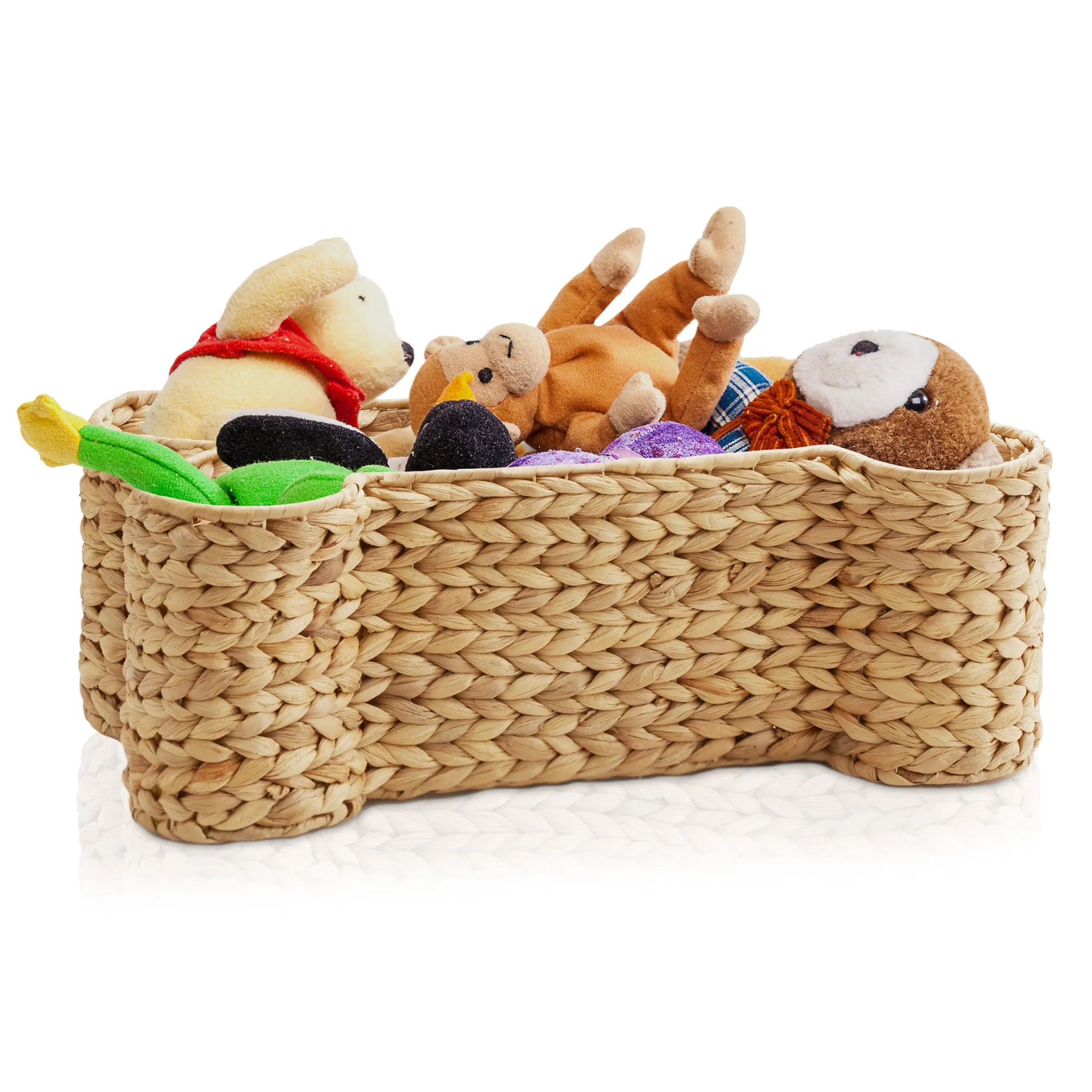 Dog Bone Shaped Basket for Pet Toys