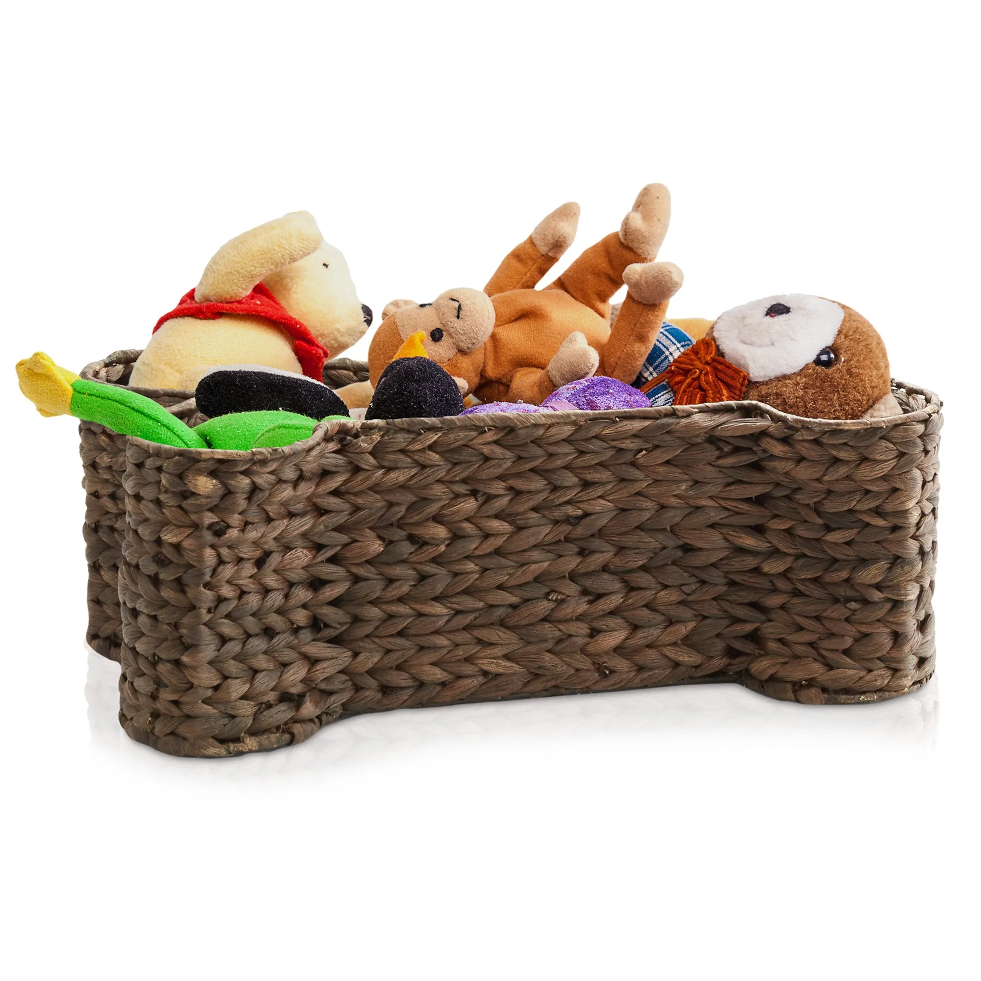 Dog Bone Shaped Basket for Pet Toys