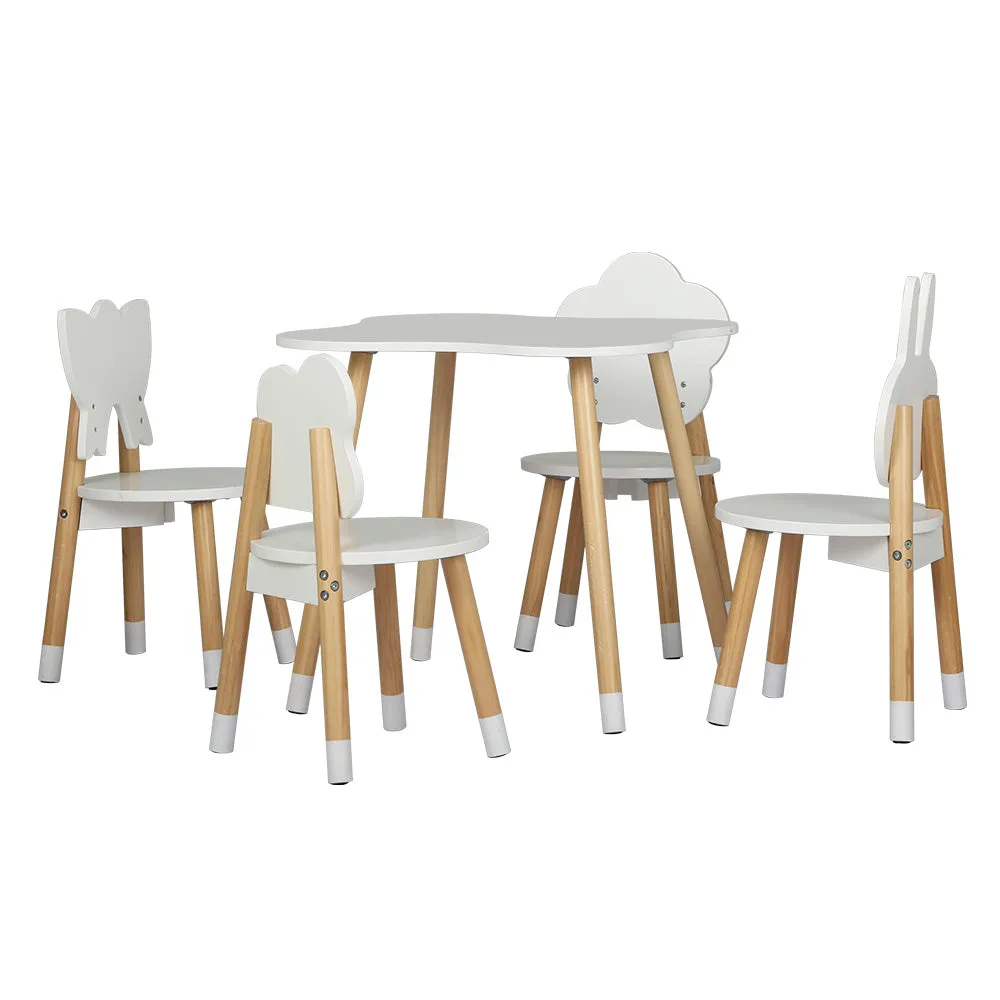 Durable Kids Activity Table Chairs Set Eco-Friendly - Keezi