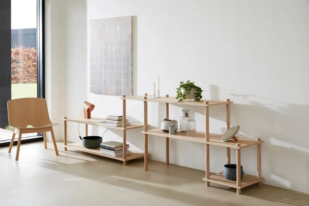 Elevate Modular Shelving System: Shelf E