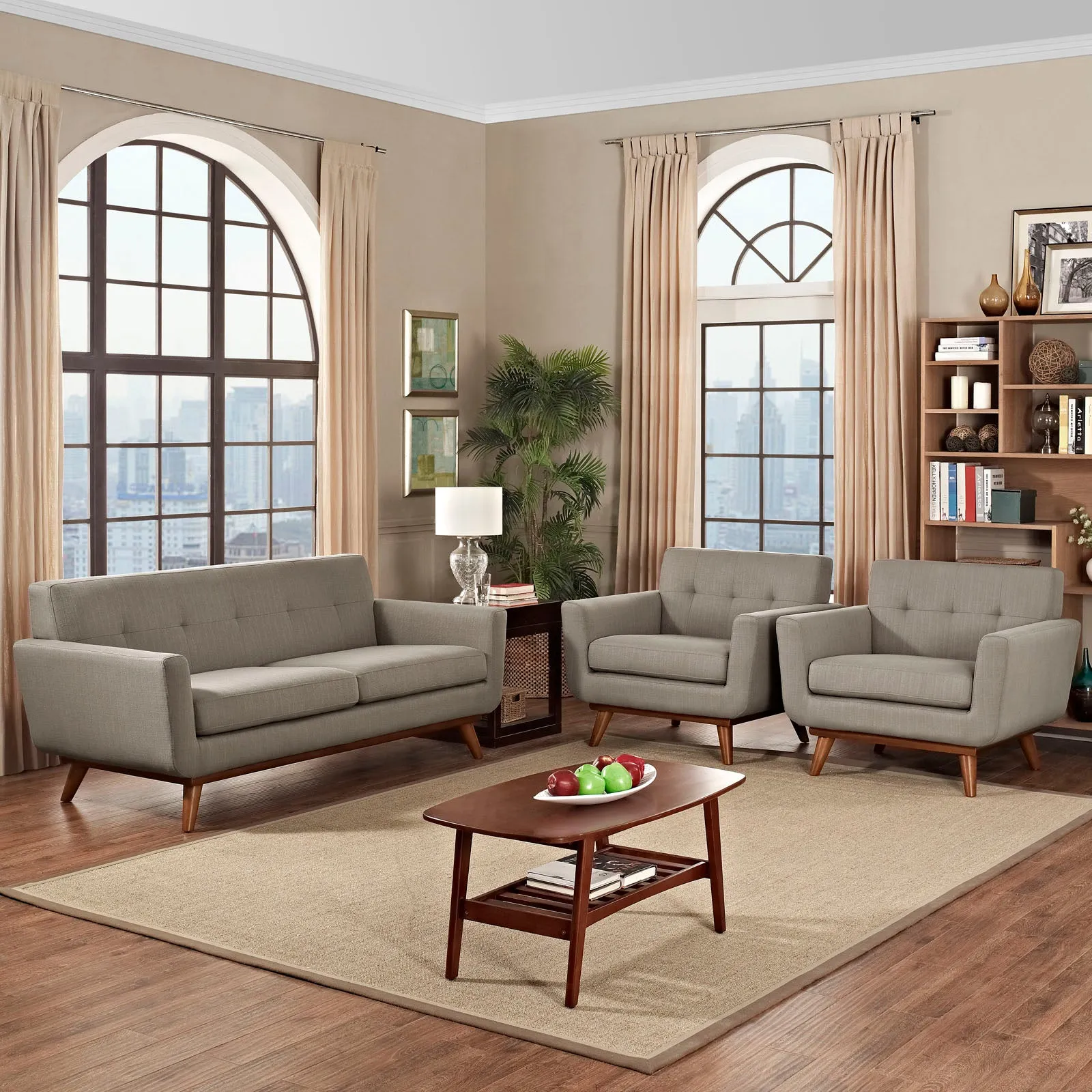 Engage Armchairs and Loveseat Set of 3