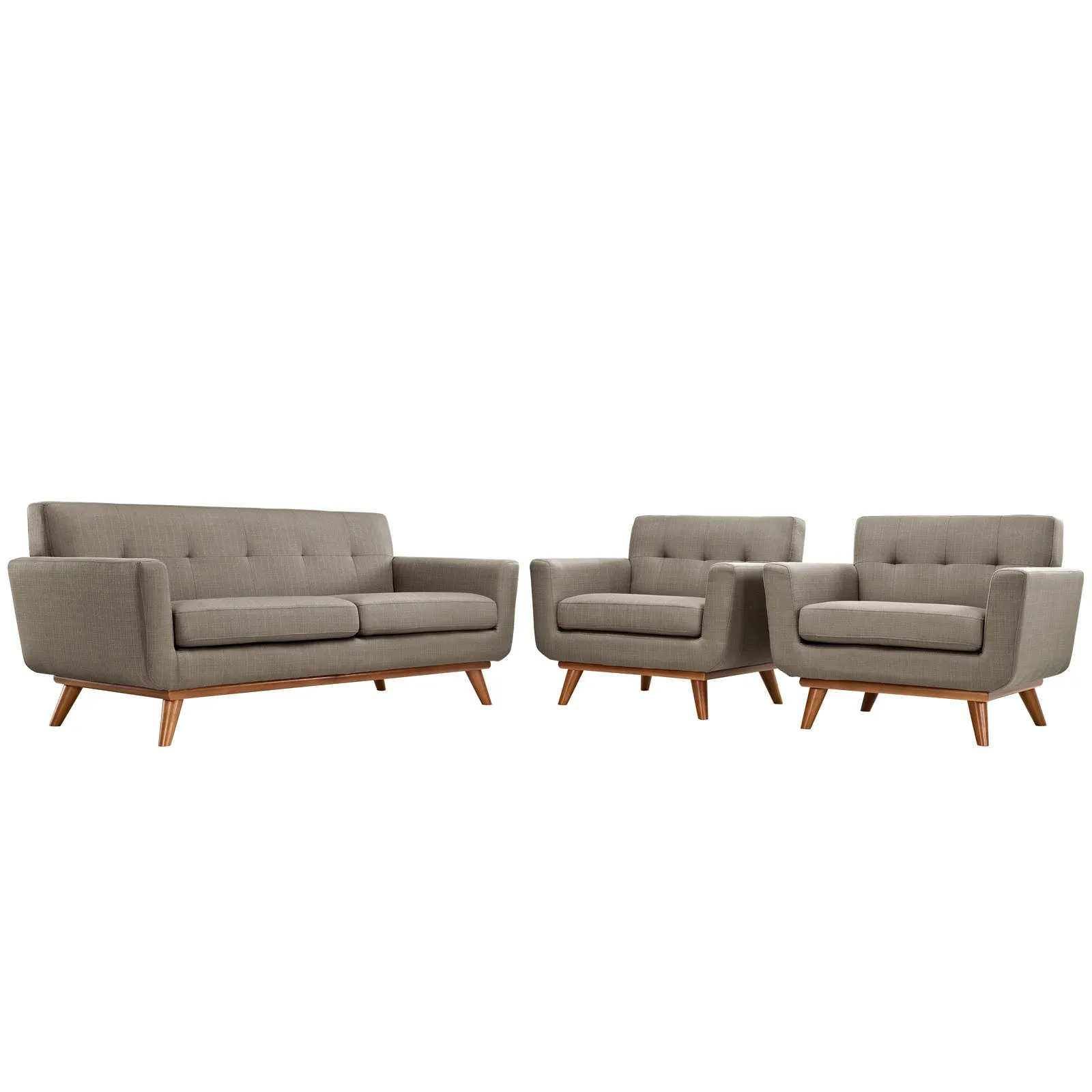 Engage Armchairs and Loveseat Set of 3