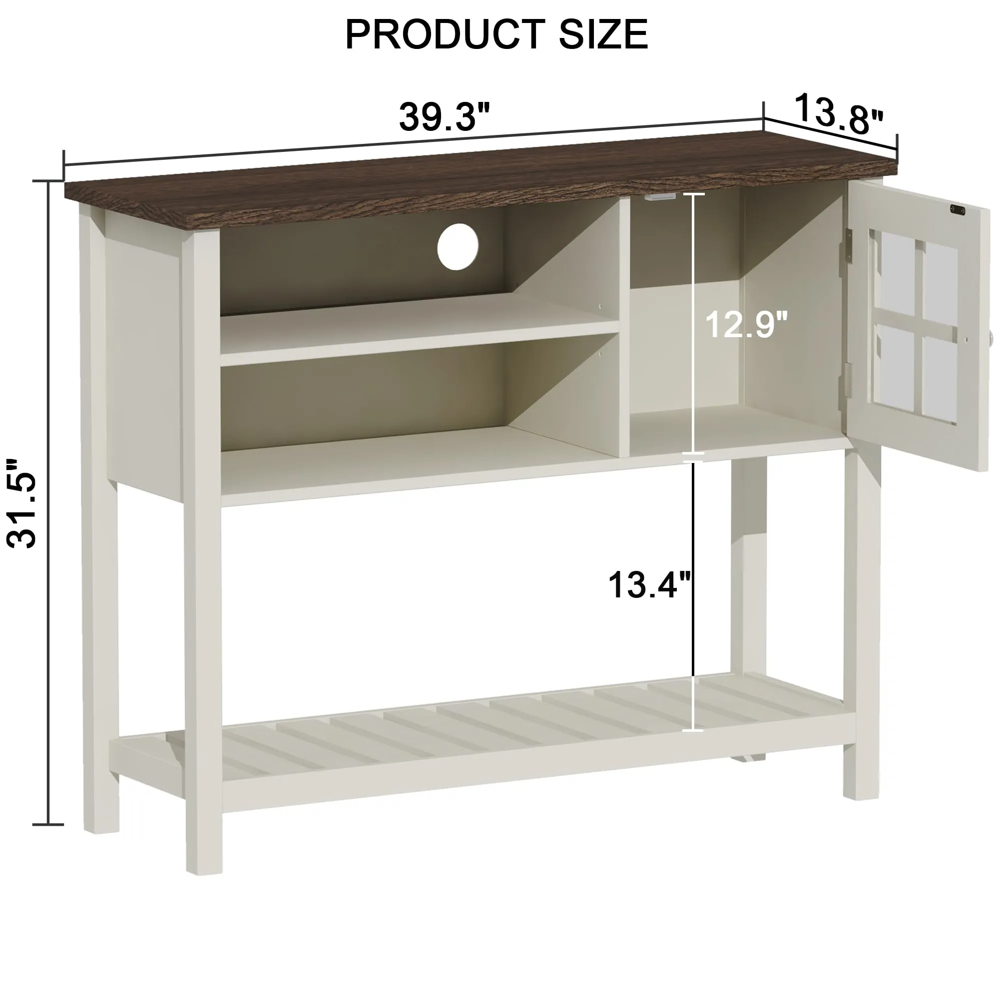 Farmhouse Coffee Bar Cabinet