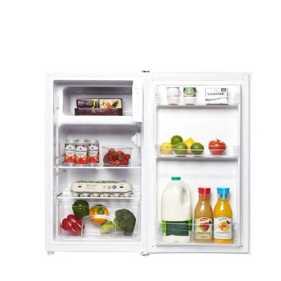 Haden HR82W 48cm Under Counter Fridge with 3 Star Ice Box, White