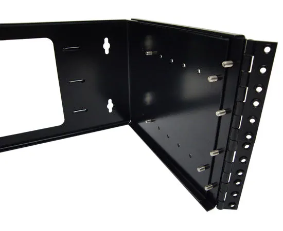 Hinged Adjustable Wall Mount Bracket, 4U & 8U