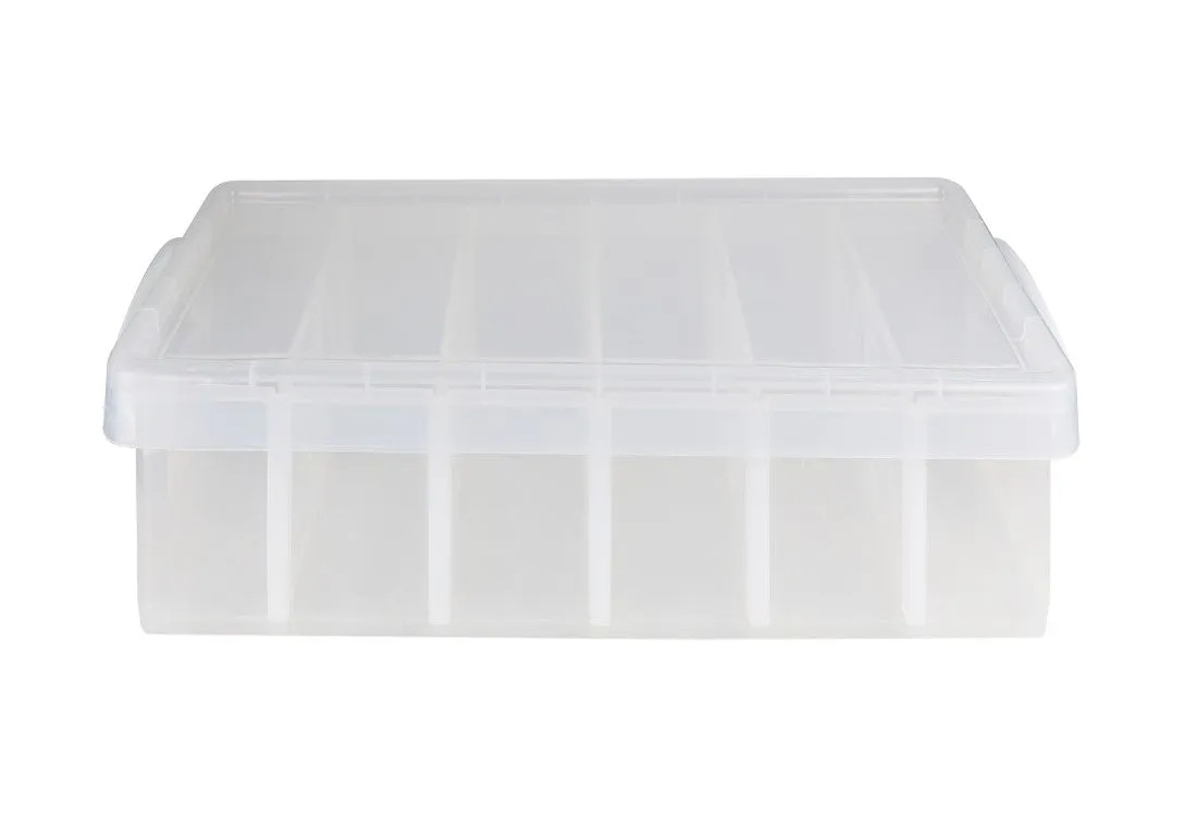 Home Gallery Underbed Storage Box with 6 Divider