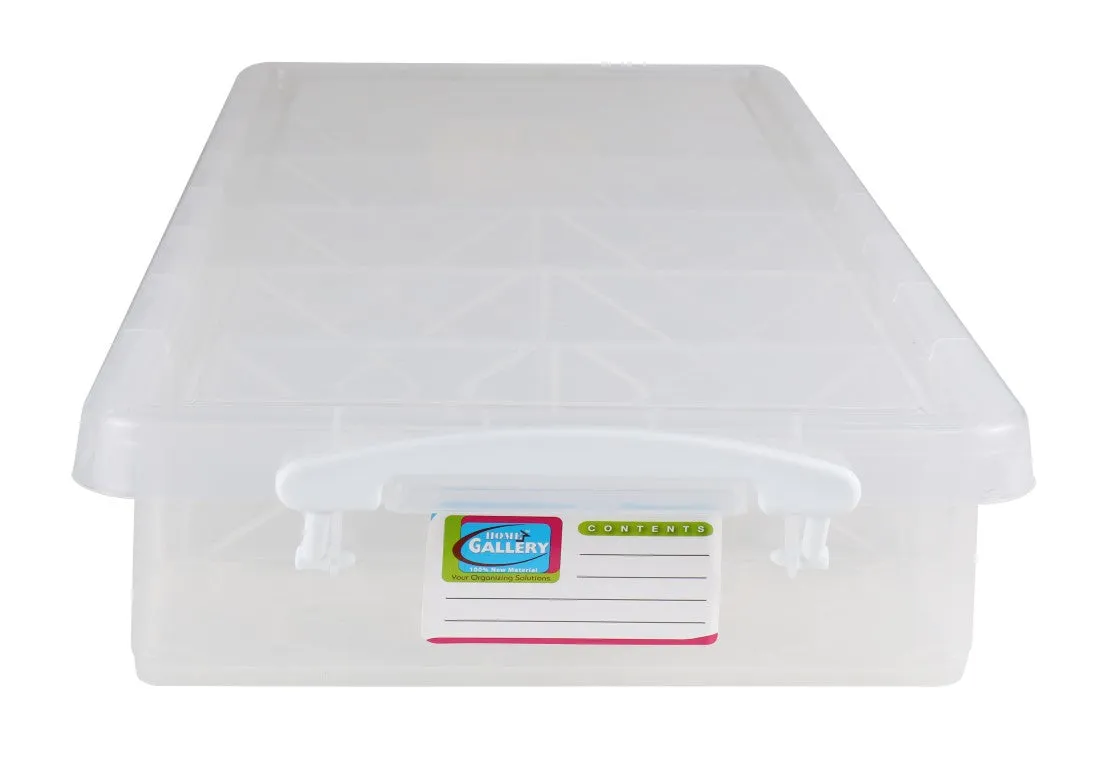 Home Gallery Underbed Storage Box with 6 Divider