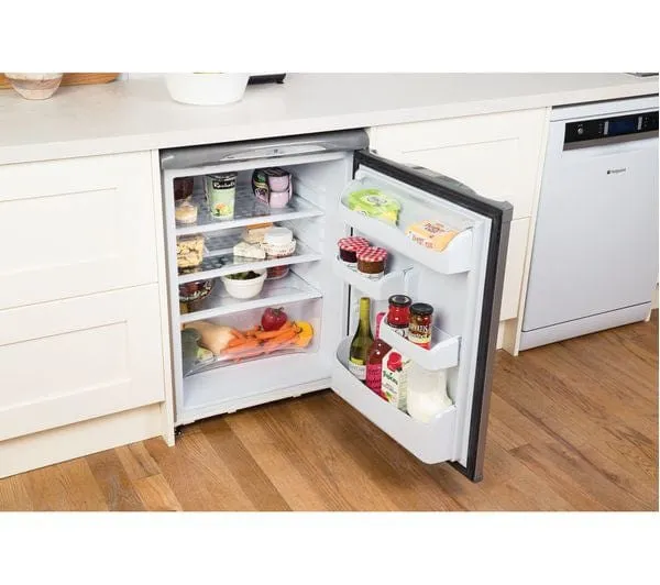 Hotpoint RLA36G 60cm Wide Freestanding Under Counter Larder Fridge - Graphite