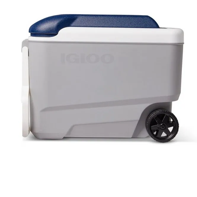 Igloo Maxcold 40 Roller Cool Box - Grey / Blue