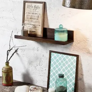 Jamie Chocolate Wall Shelf