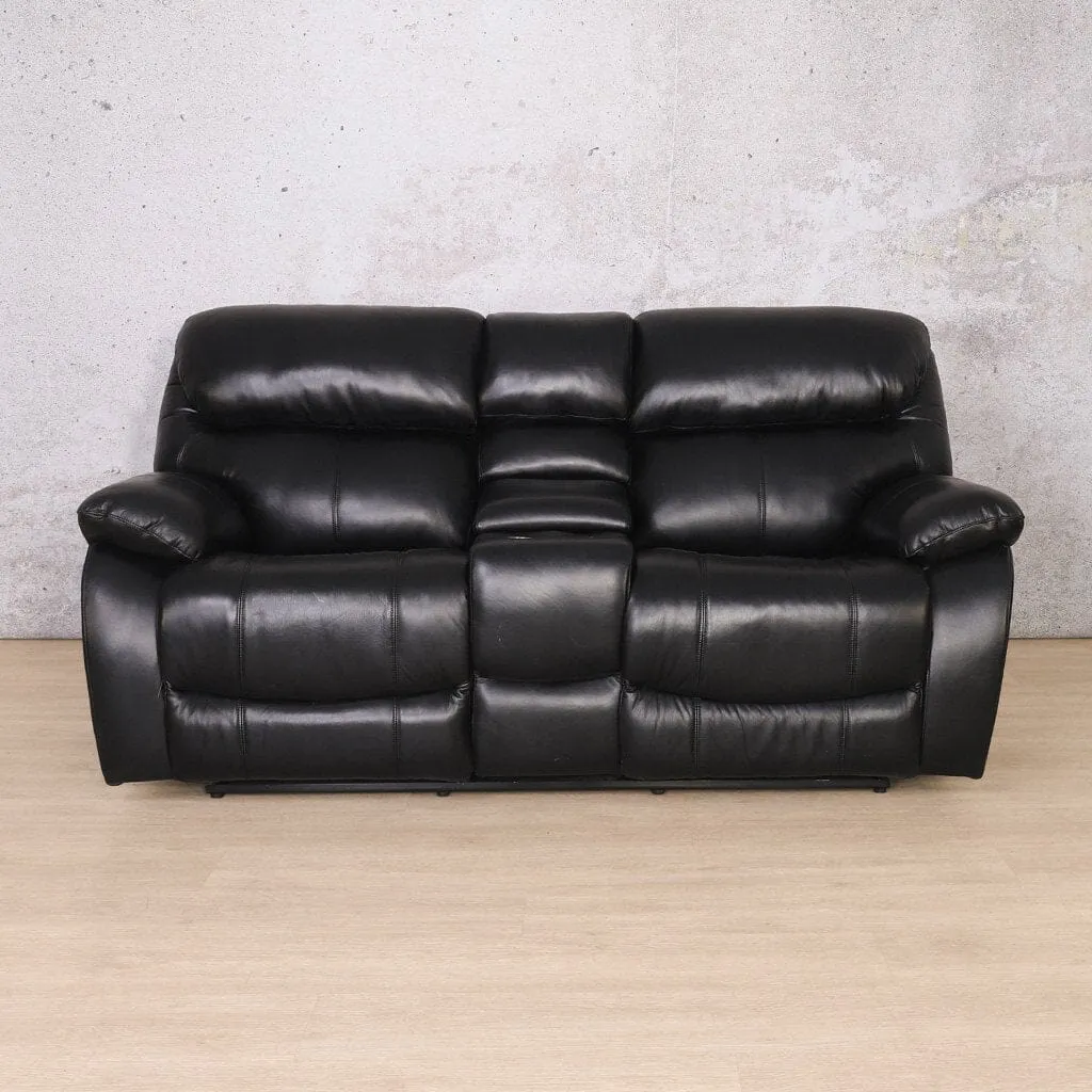 Kuta 2 Seater Home Theatre Leather Recliner