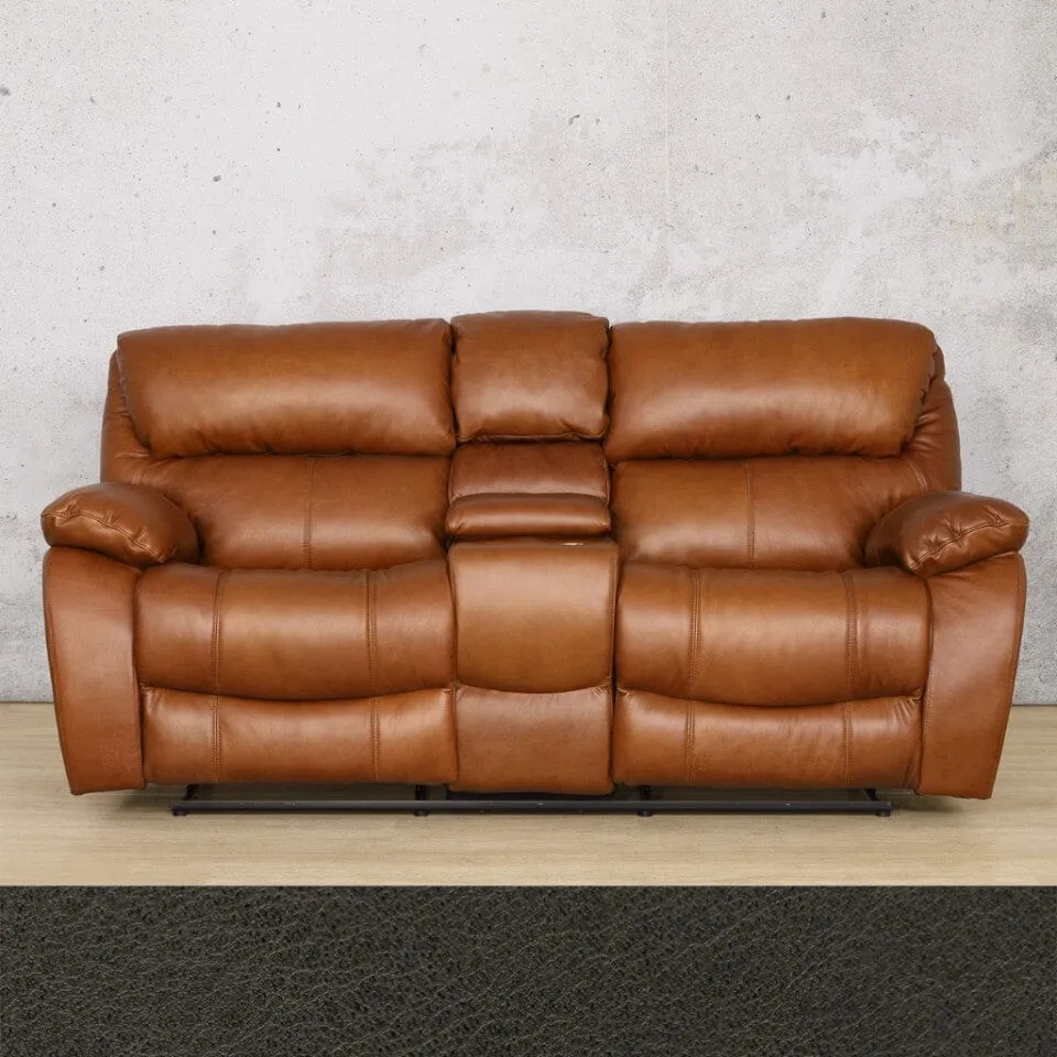 Kuta 2 Seater Home Theatre Leather Recliner