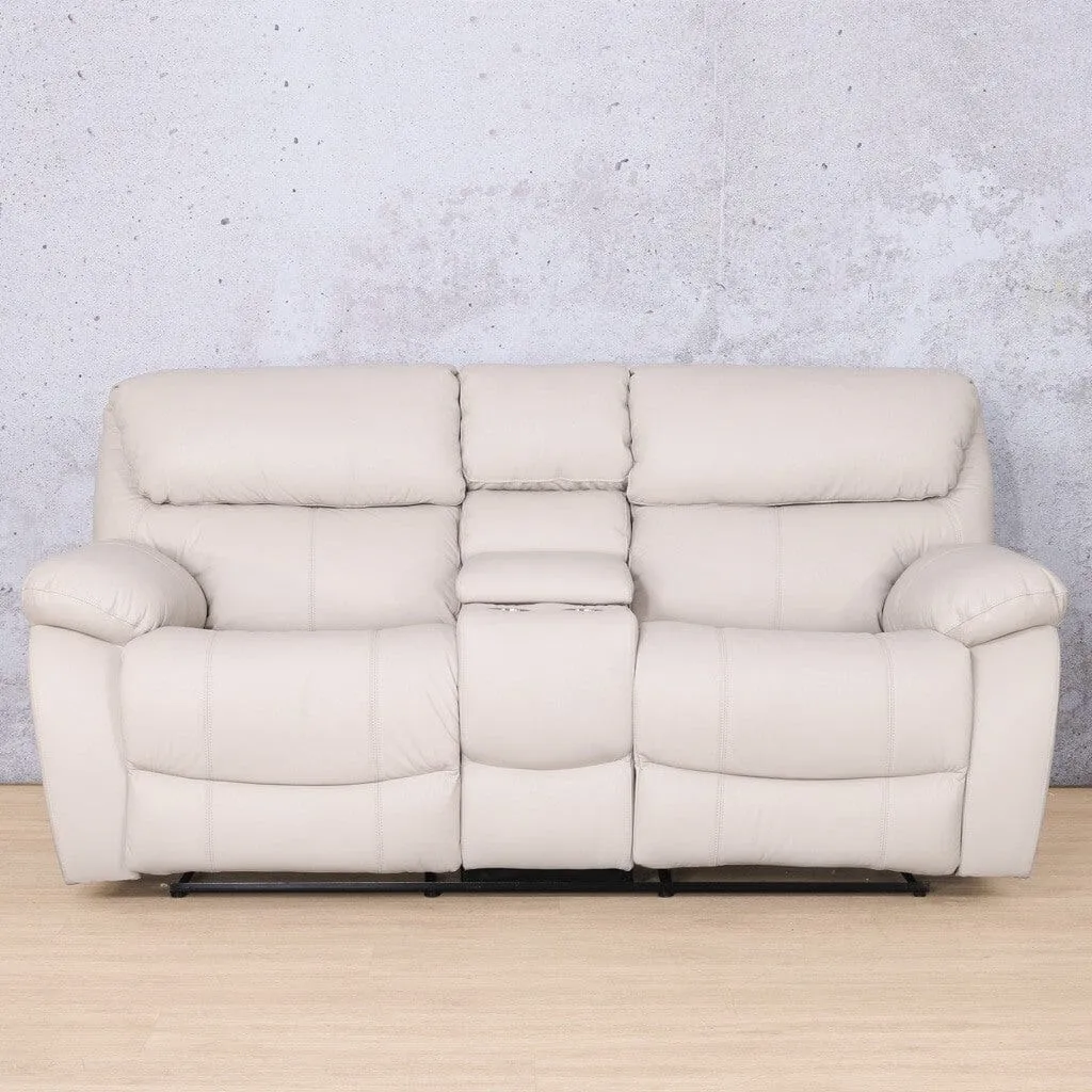 Kuta 2 Seater Home Theatre Leather Recliner