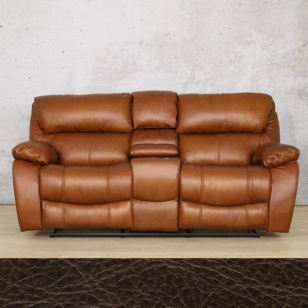 Kuta 2 Seater Home Theatre Leather Recliner