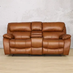 Kuta 2 Seater Home Theatre Leather Recliner