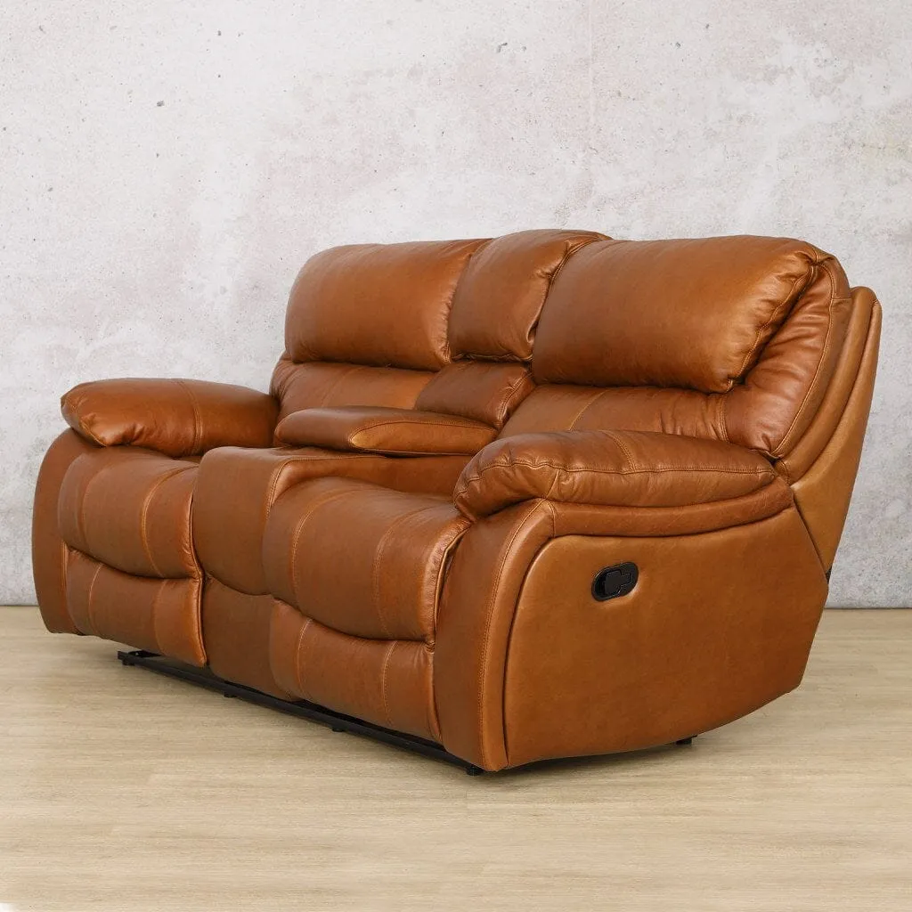 Kuta 2 Seater Home Theatre Leather Recliner