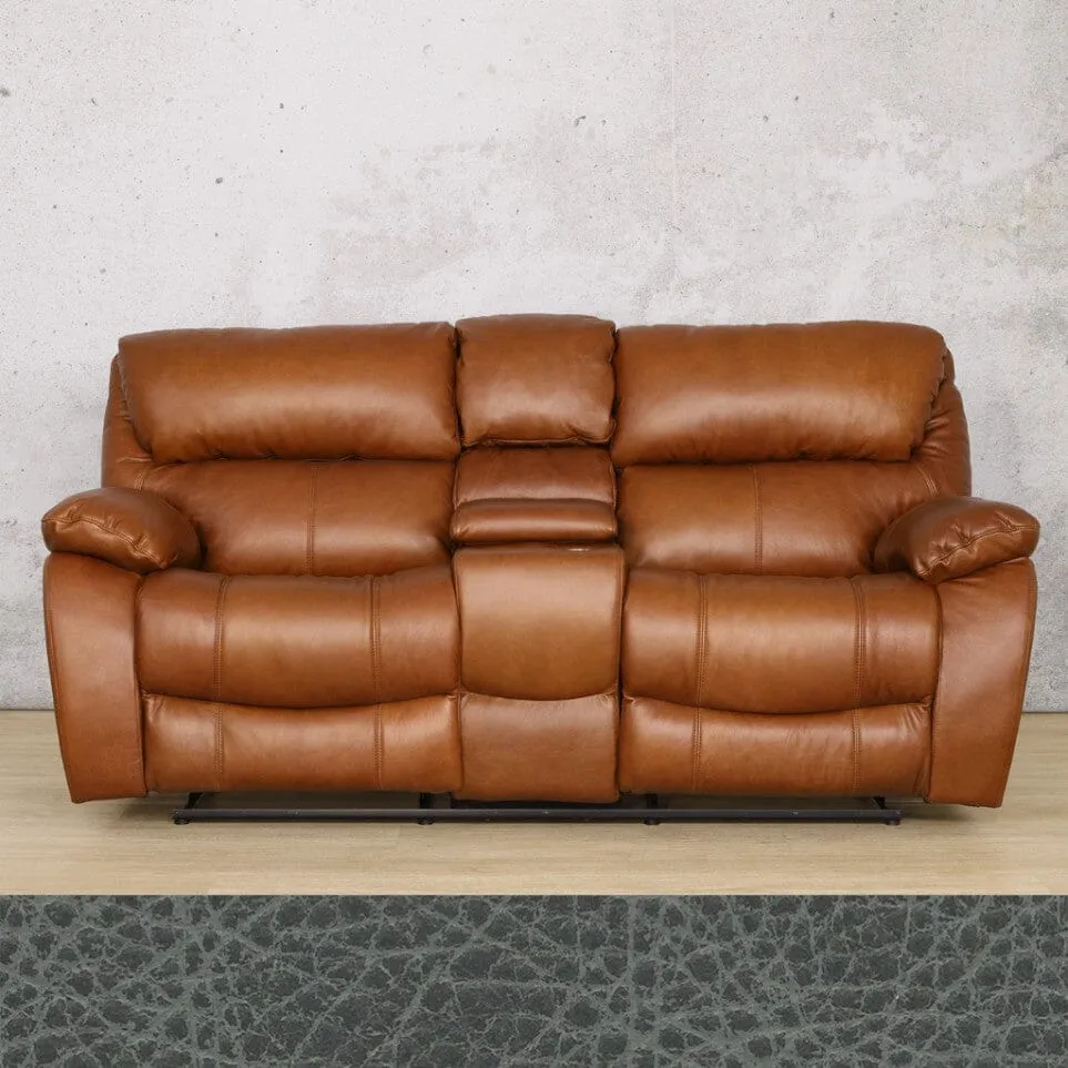 Kuta 2 Seater Home Theatre Leather Recliner