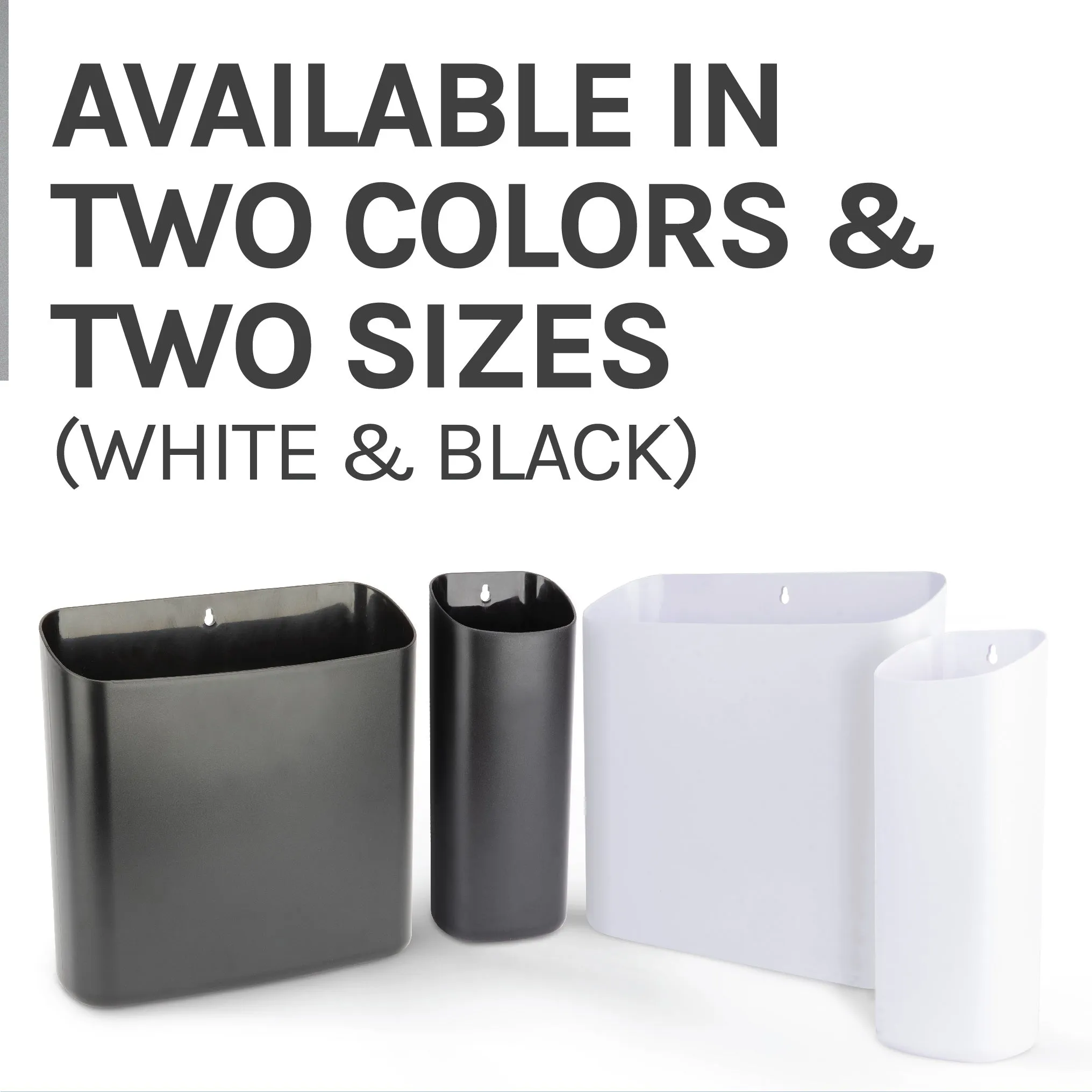 Large Magnetic Lint Bin (White)