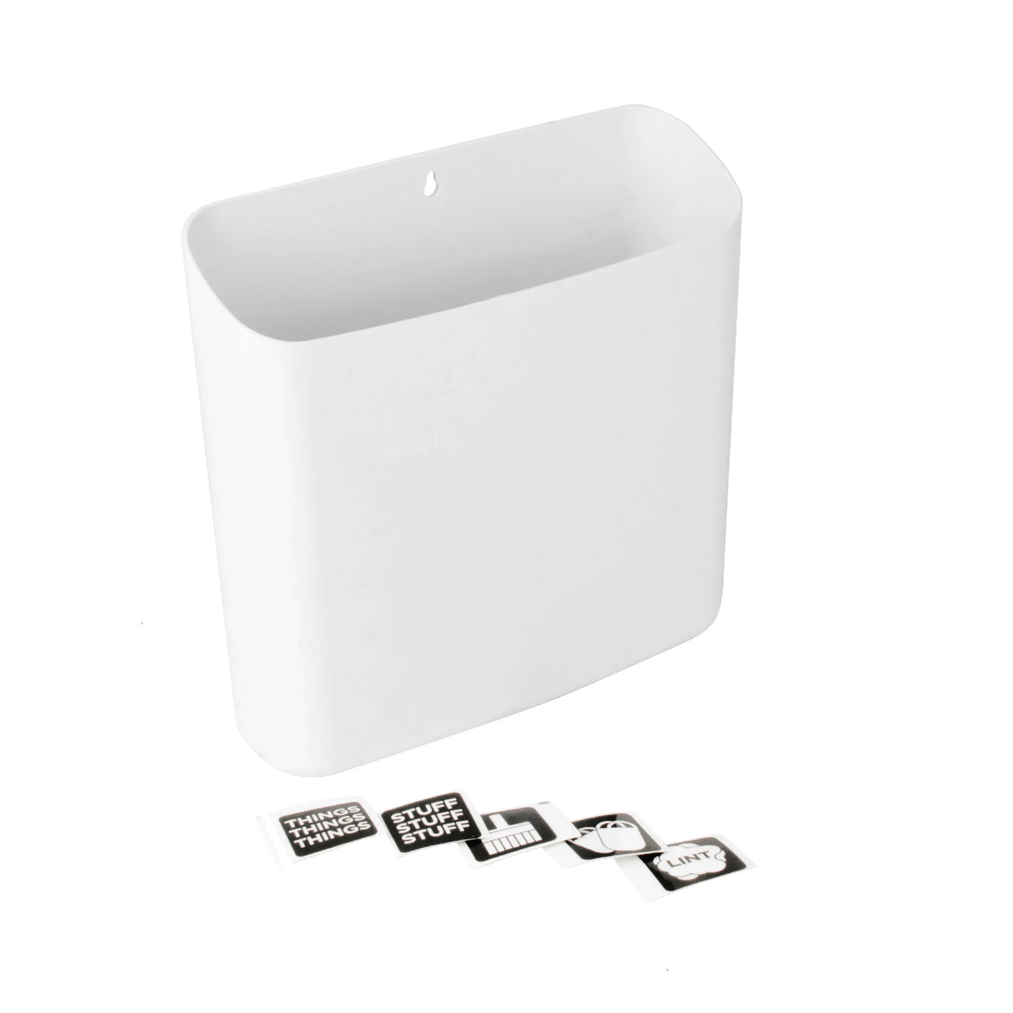 Large Magnetic Lint Bin (White)