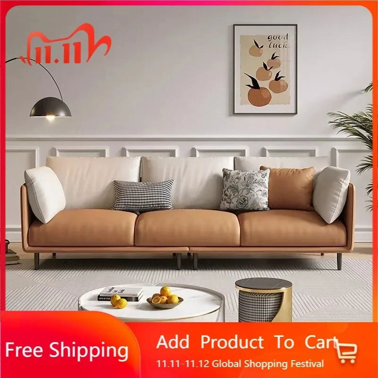 Luxury Living Room Sofas: Modular 3 Seater Lounge Accent Couch