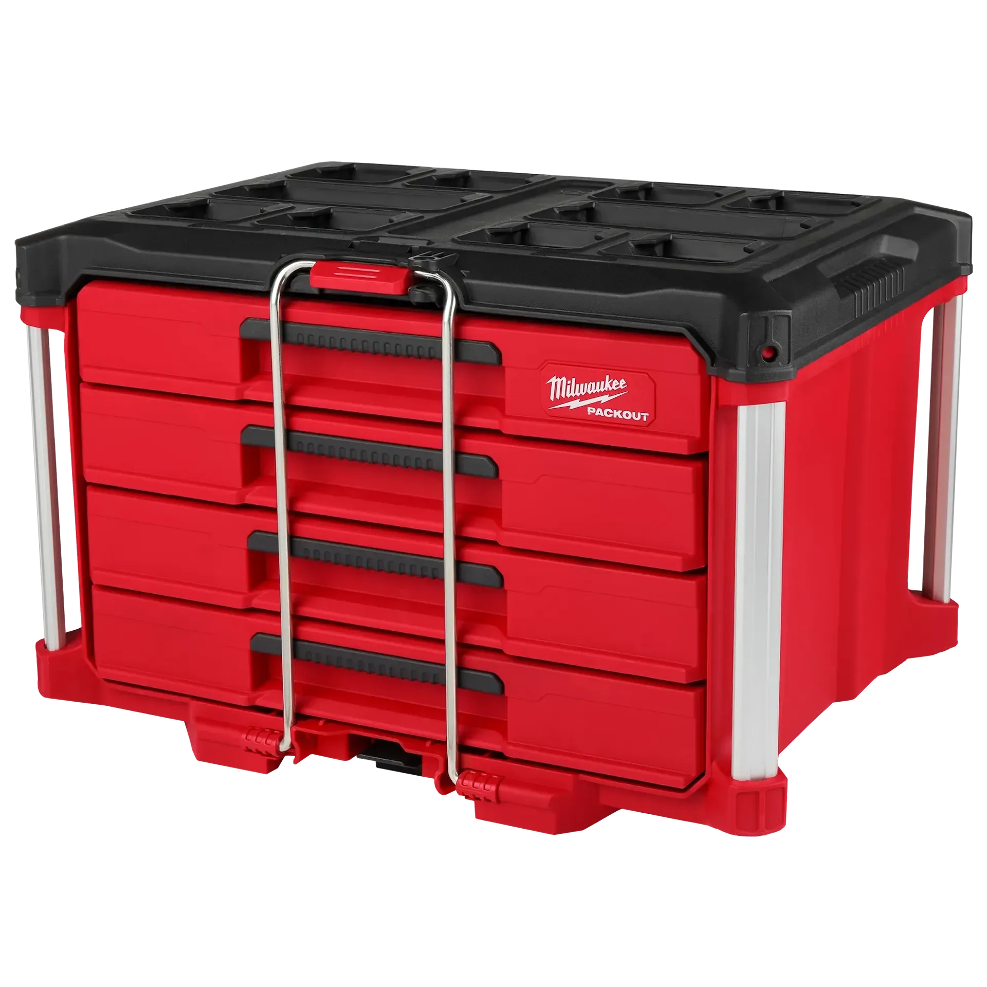 Milwaukee 48-22-8444 PACKOUT™ 4 Drawers 50 lb Polypropylene Tool Box