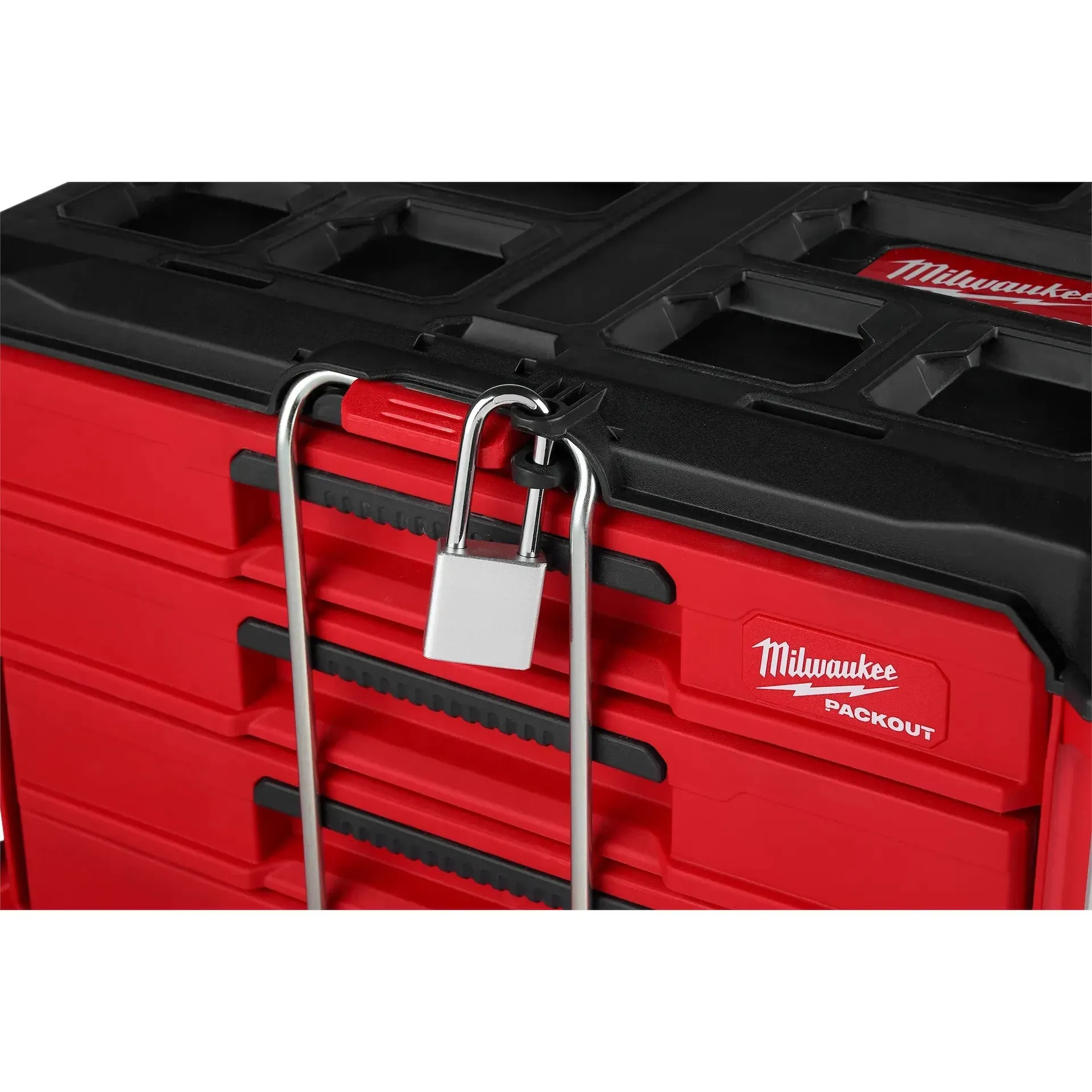 Milwaukee 48-22-8444 PACKOUT™ 4 Drawers 50 lb Polypropylene Tool Box