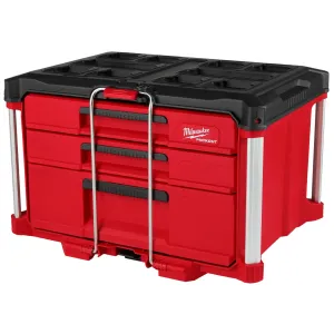 Milwaukee 48-22-8447 PACKOUT™ 3 Drawers 50 lb Polypropylene Tool Box