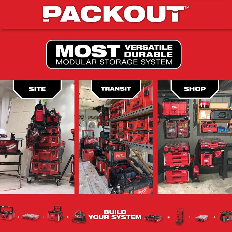 Milwaukee Packout 15.3 in. L X 23.9 in. W X 2.1 in. H Customizable Work Top 50 lb. cap.