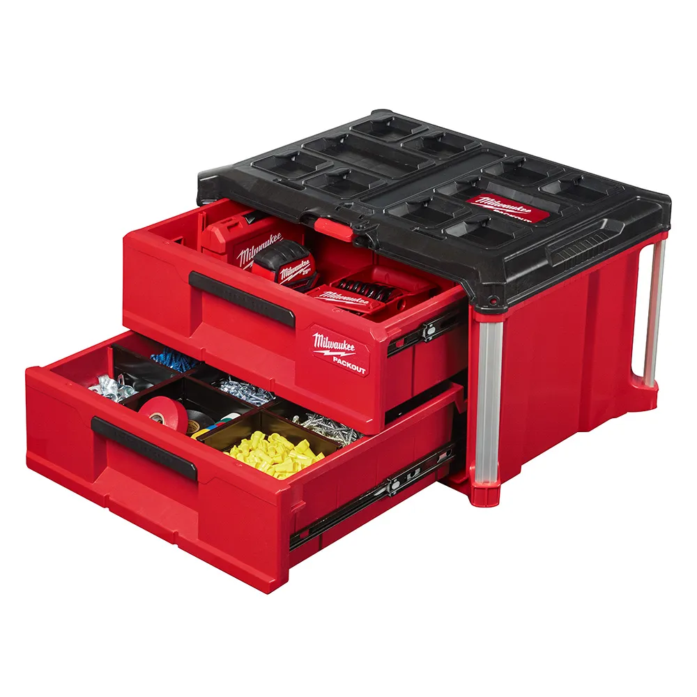 Milwaukee Packout 2-Drawer Tool Box