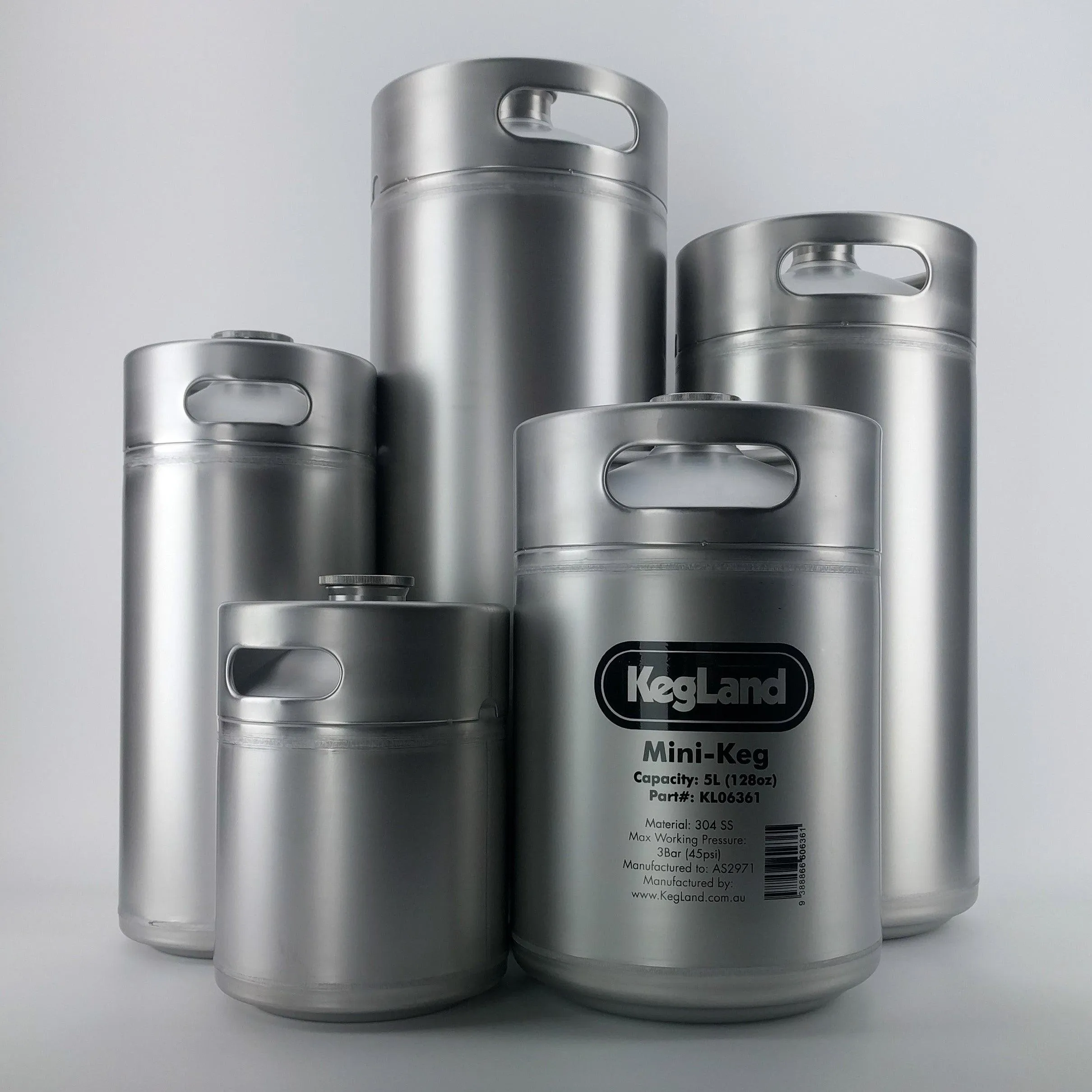 Mini Keg - 10L (approx 340oz) (175mm x 488mm)