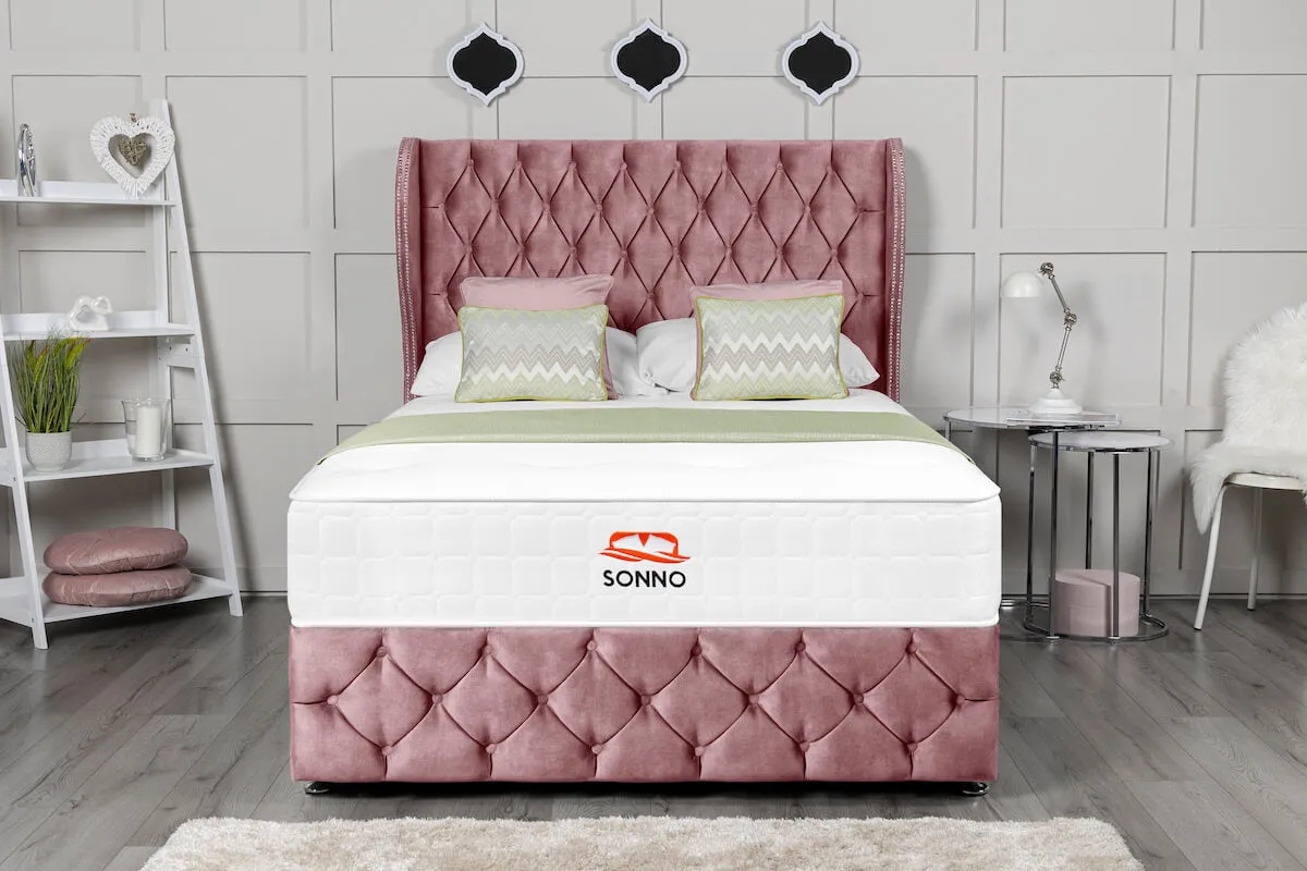 Monaco Wingback Divan Bed