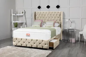 Monaco Wingback Divan Bed