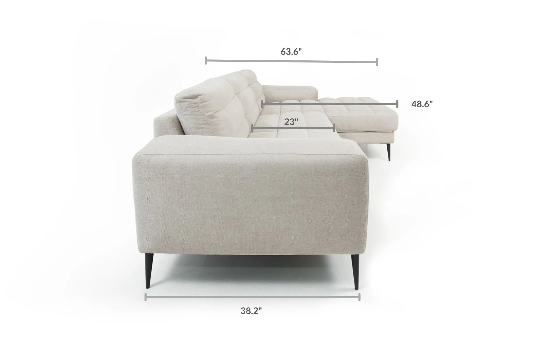 Newport Sectional Sofa - Right Hand